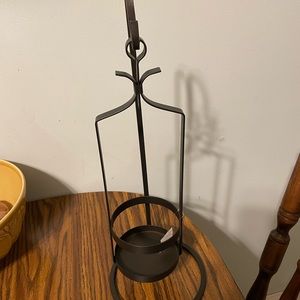 Yankee Candle iron candle holder.l